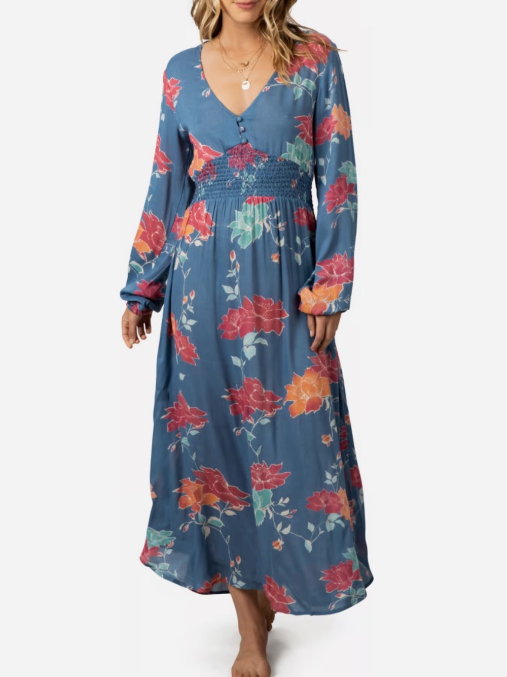 Ripcurl Floral Moon Bay Maxi Dress